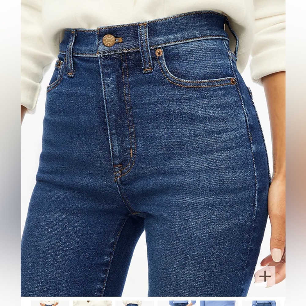 J. Crew Women’s High Rise Stretch Denim Jean, 30 - Picture 4 of 9